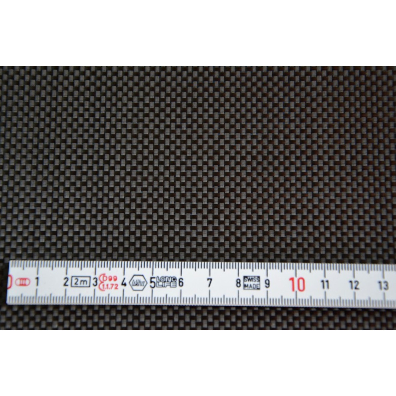 Woven carbon fiber fabric 3K 200g/m² plain weave, roll length 25m
