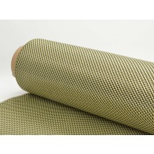 woven Carbon/Aramide fiber fabric Hybrid 210g/m² twill, width 120cm